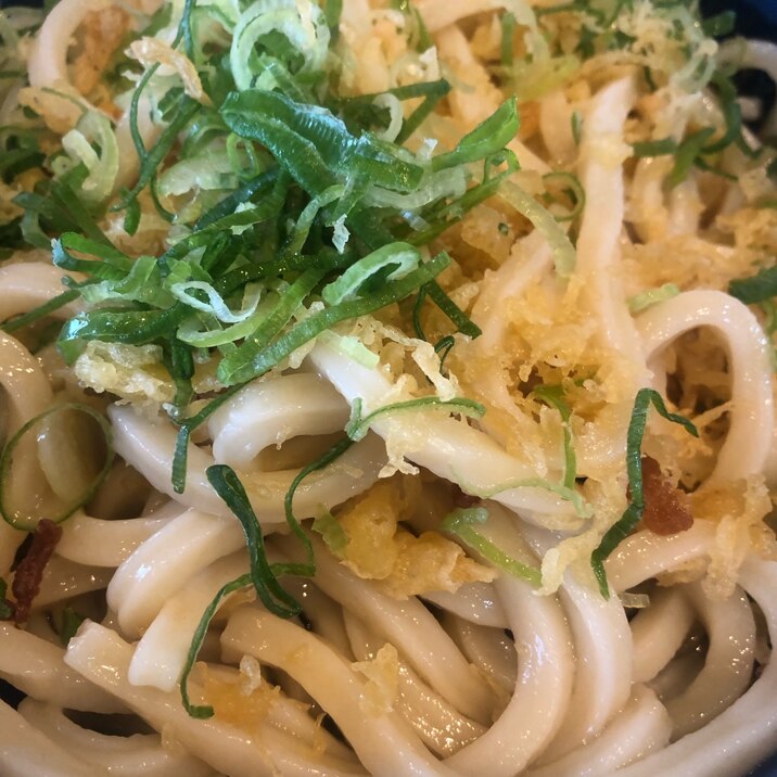 天かすうどん